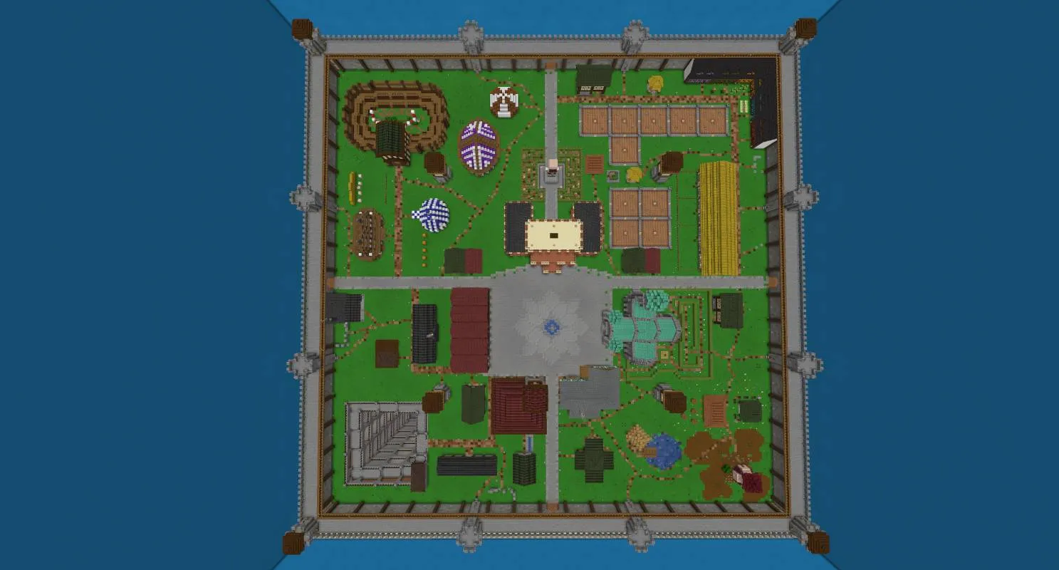 The Castle Ruins - Minecolonies Style — скриншот 3 (Аддоны, Minecraft)
