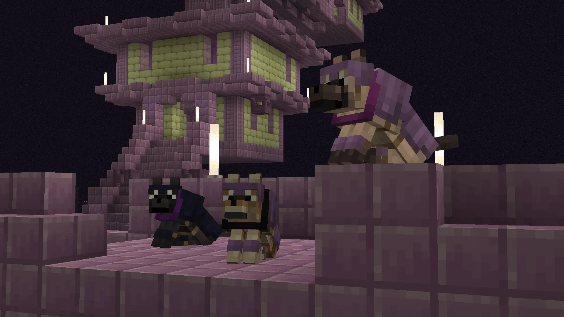 Colorful Canines, Текстуры, Minecraft