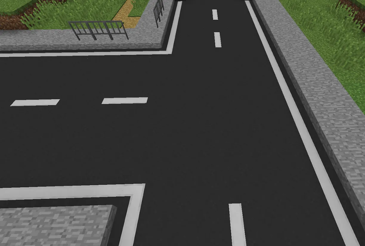 Vehicles and roads, Моды, Minecraft