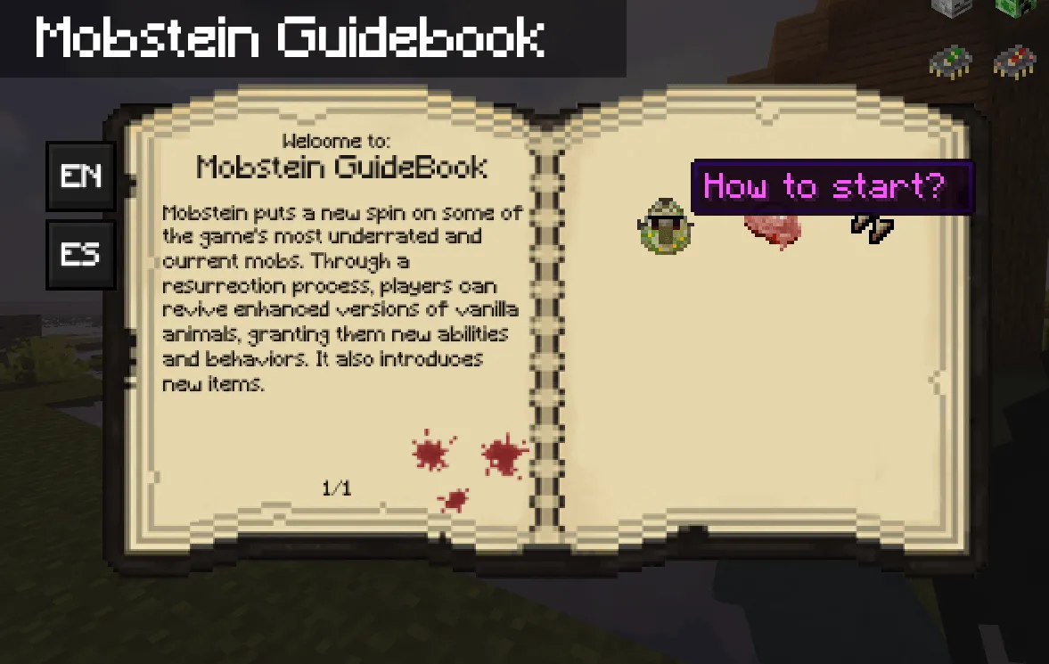 Mobstein : Revive animals and necromancy!, Моды, Minecraft