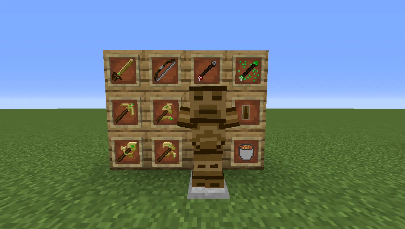 TimberTam's Tools and Armour, Текстуры, Minecraft