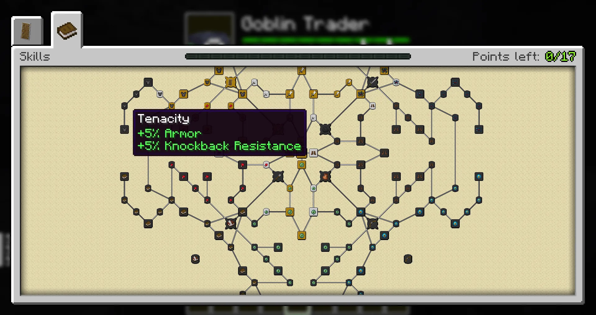 Winter RPG Skill Trees, Моды, Minecraft