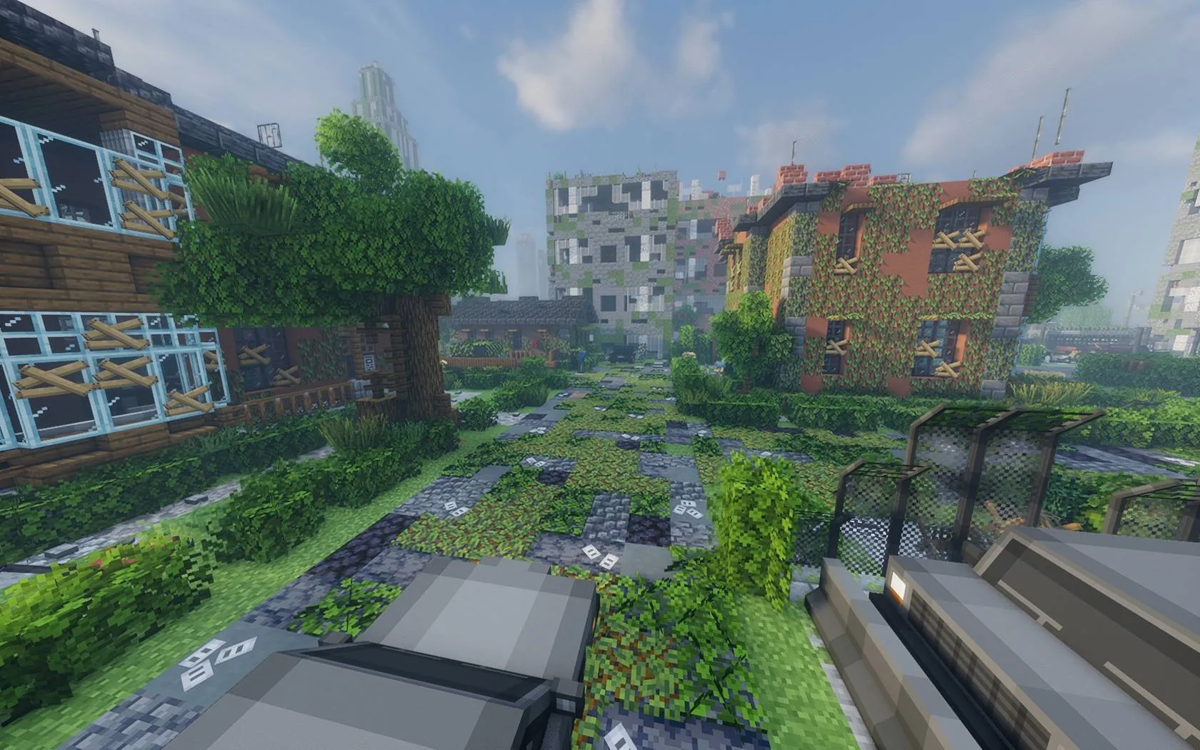 ChaosZPack [Lost Cities] Better Cities / Zombie Apocalypse /  Abandoned Structures / TacZ, Моды, Minecraft