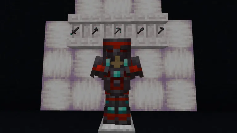 Schocoa's Diamond Netherite, Текстуры, Minecraft
