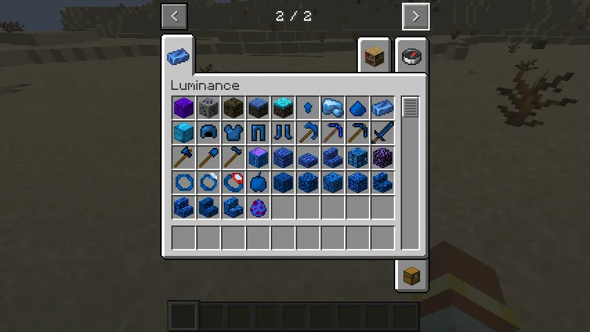 Luminance Orium, Моды, Minecraft