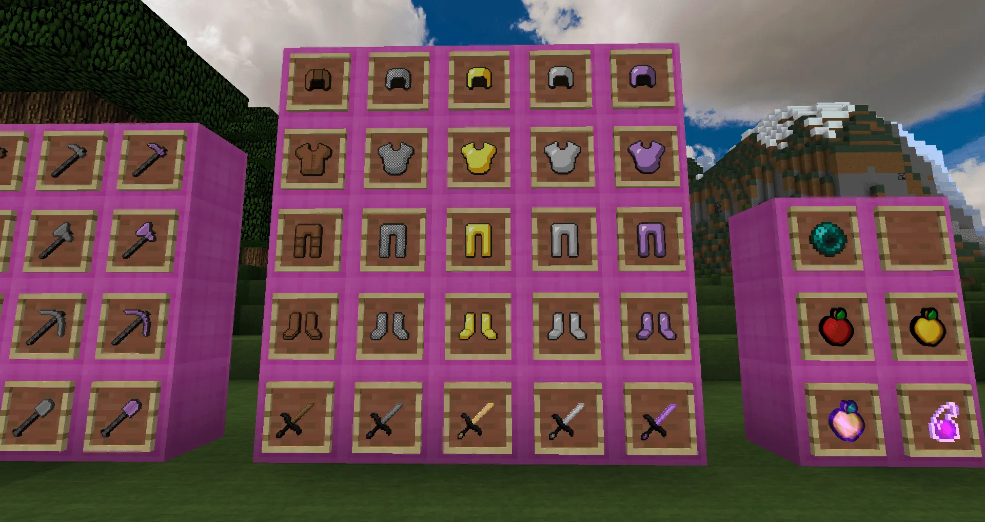 V7_NeOZz - Privat Purple [x32] — скриншот 2 (Текстуры, Minecraft)