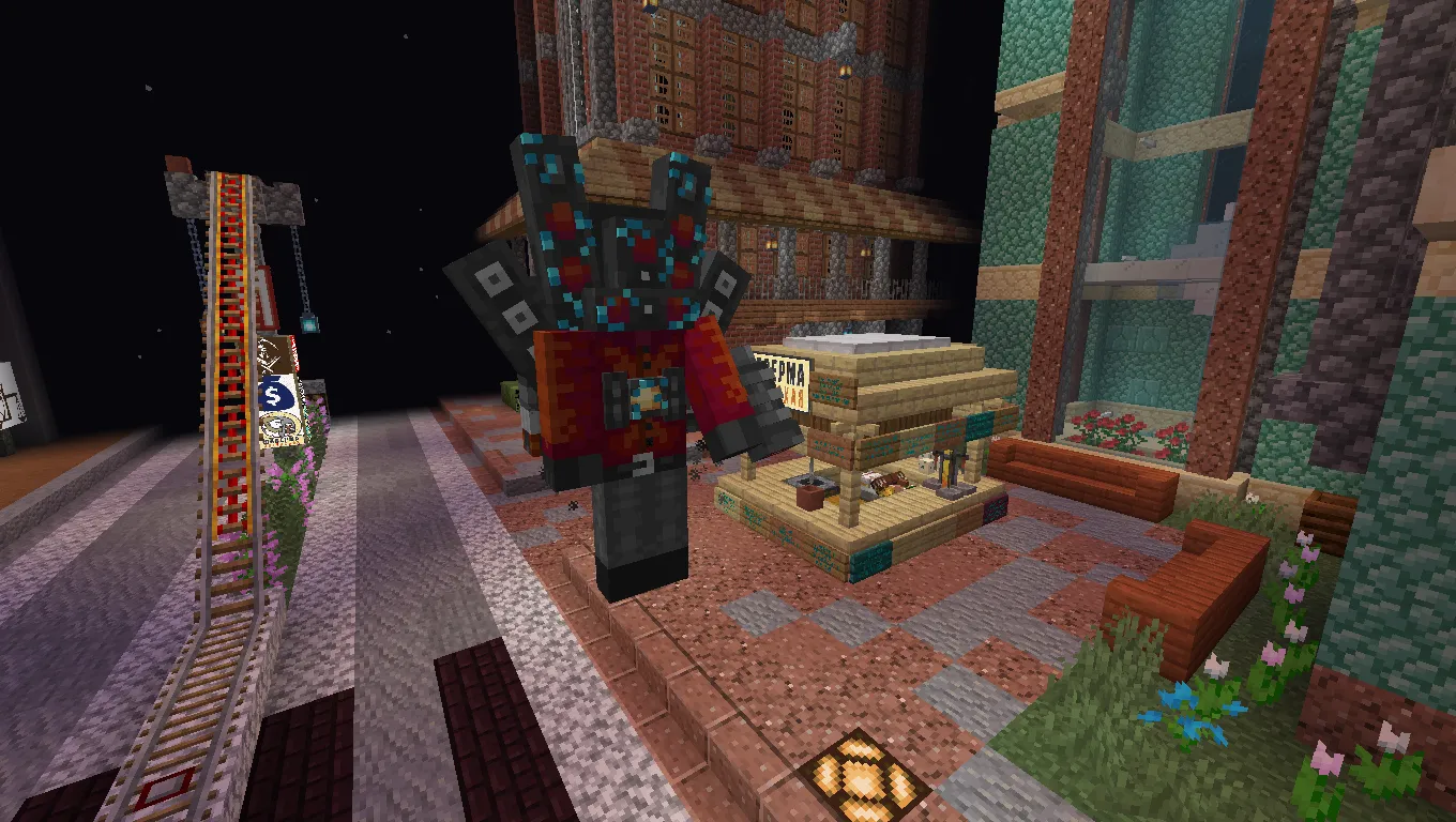 infected titan speakerman, Текстуры, Minecraft