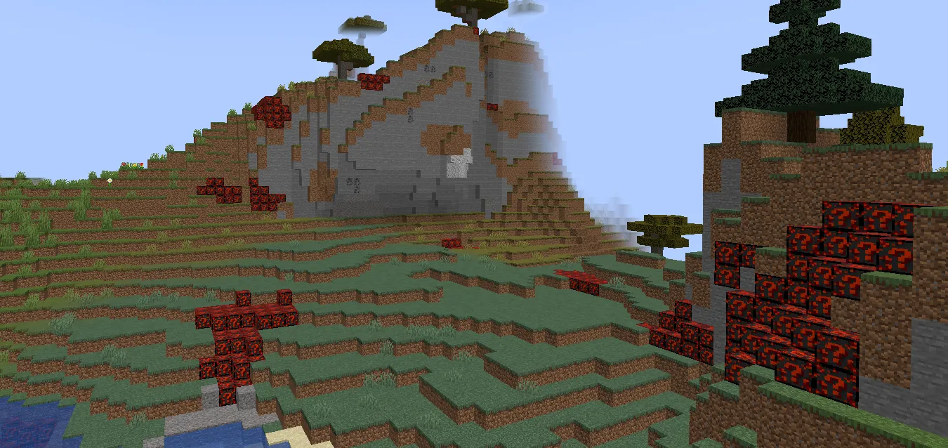 Magma Lucky Block — скриншот 1 (Моды, Minecraft)