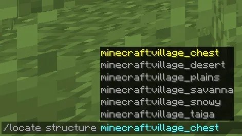 Chest Village, Дата-паки, Minecraft