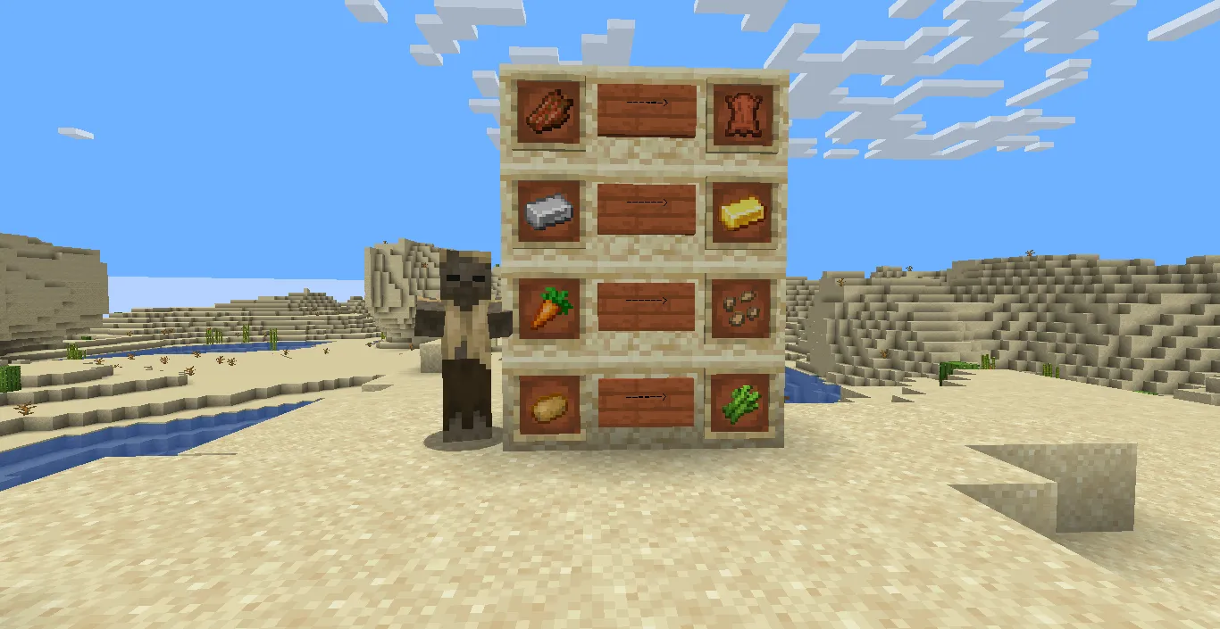 better husk loot — скриншот 1 (Текстуры, Minecraft)