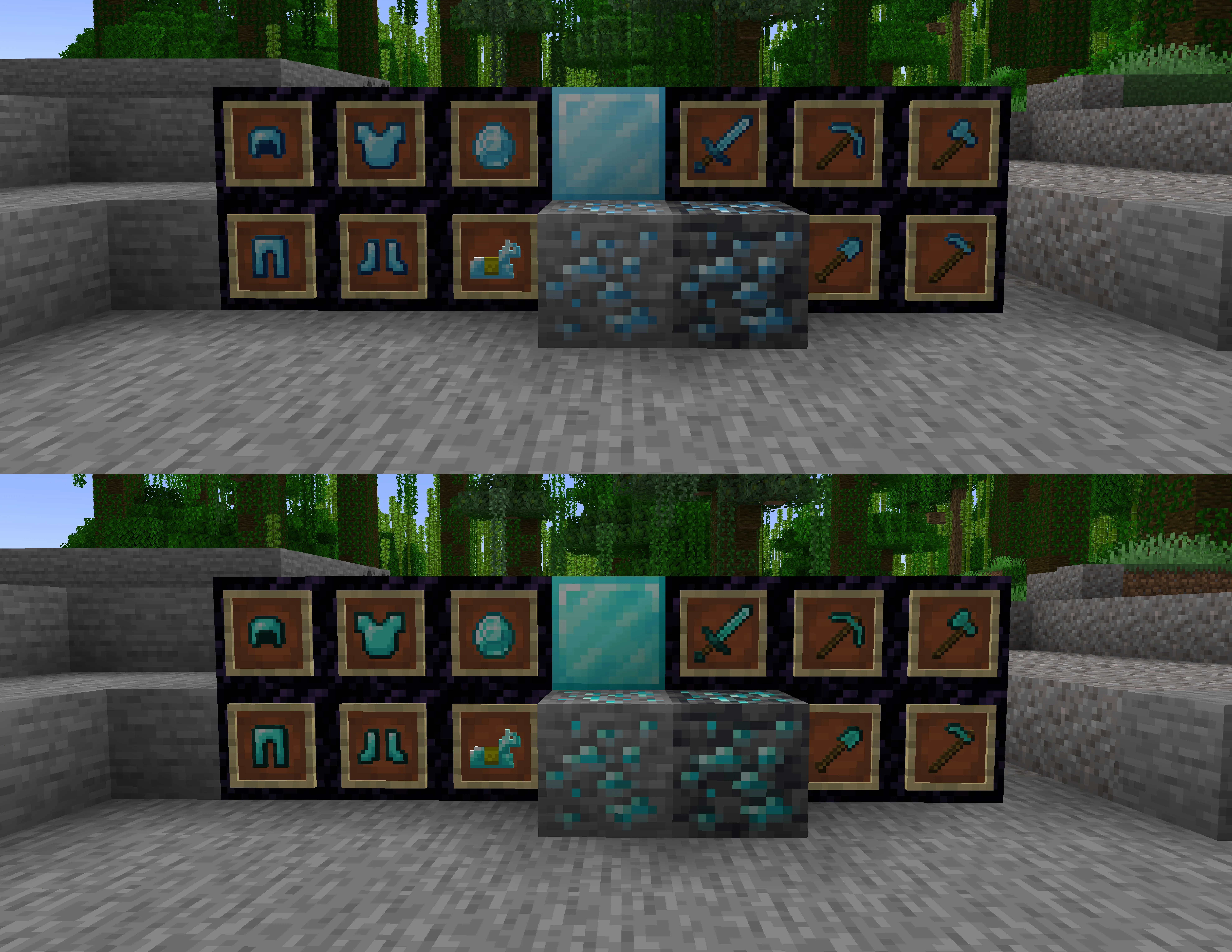 Colorblind Diamond — скриншот 3 (Текстуры, Minecraft)