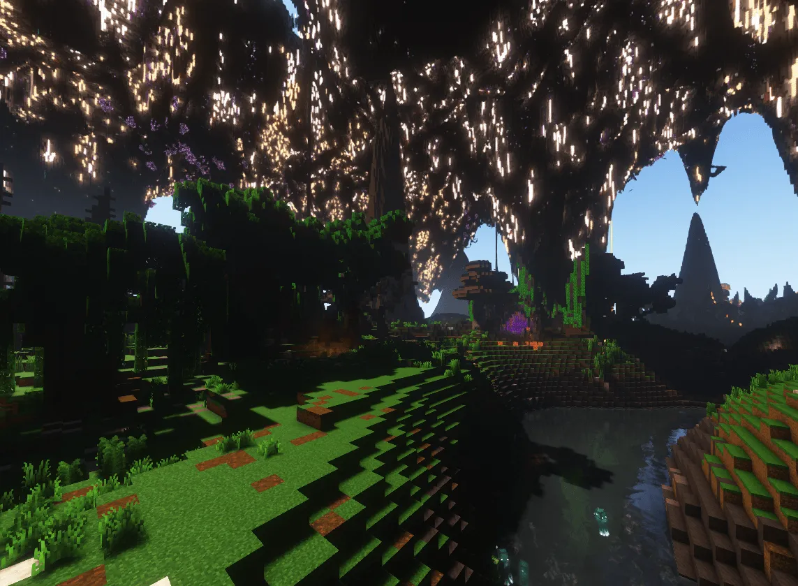 Tater Lands - The Mystical Caverns 3072x3072 Survival, Карты, Minecraft