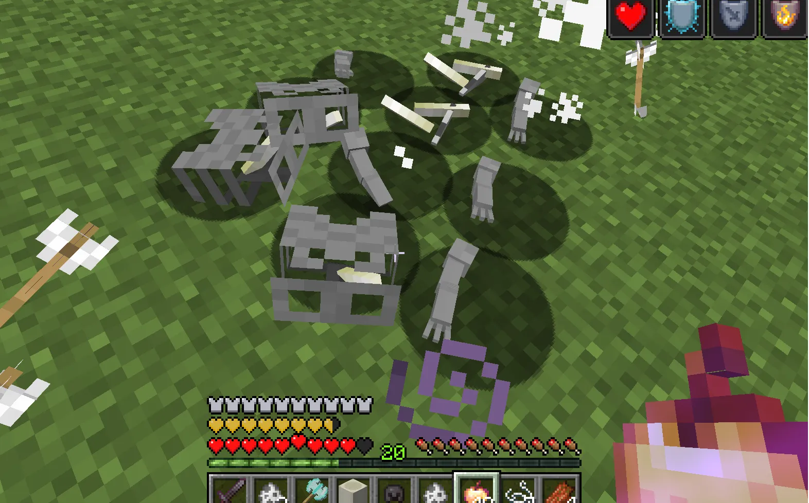 Erdmen's Skeletons — скриншот 3 (Моды, Minecraft)