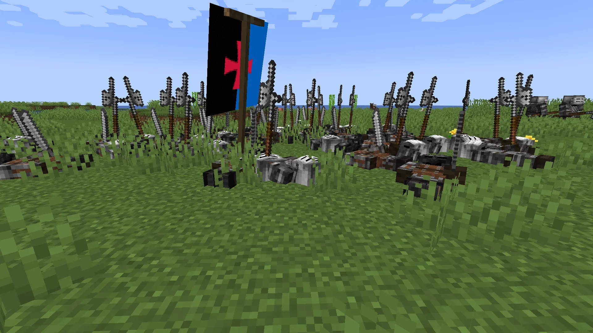 Crownfall Medieval Survival — скриншот 3 (Модпаки, Minecraft)