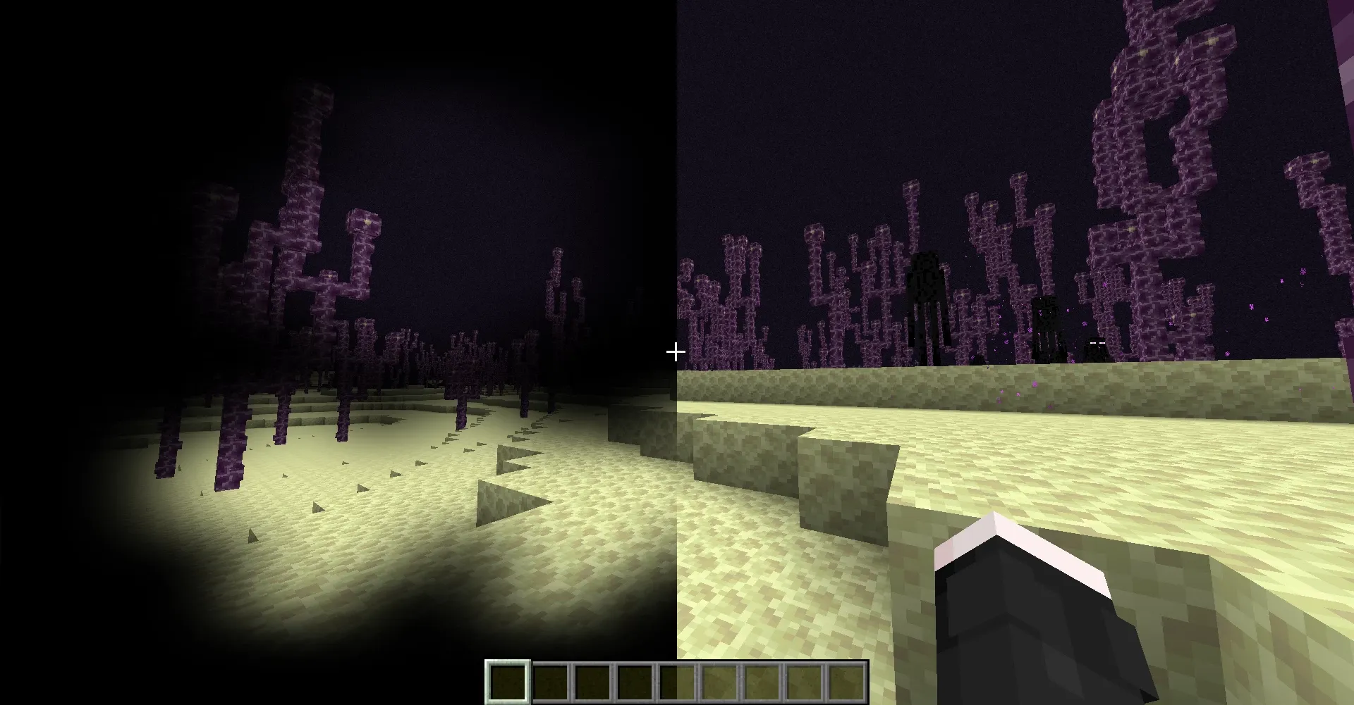 Just another No Pumpkin Blur Overlay — скриншот 1 (Текстуры, Minecraft)