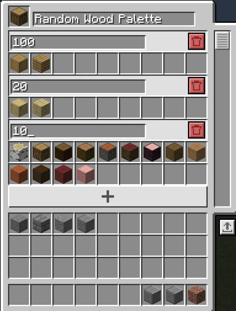 Block Palettes, Моды, Minecraft