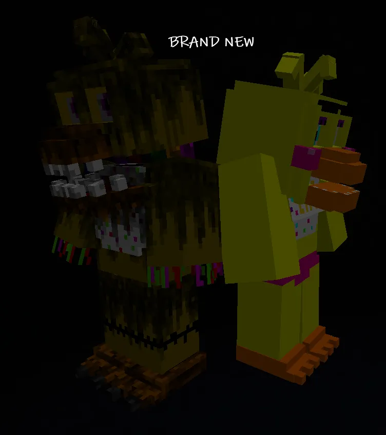 Fnaf suits and more — скриншот 9 (Моды, Minecraft)