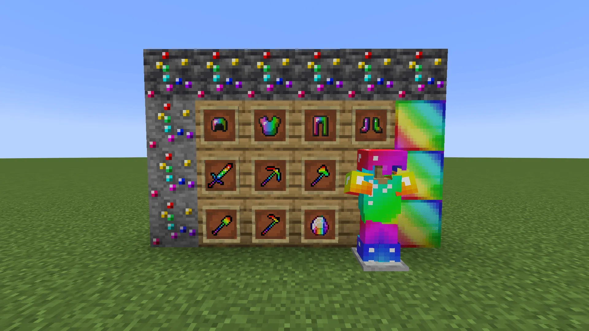 Rainbow 2, Моды, Minecraft