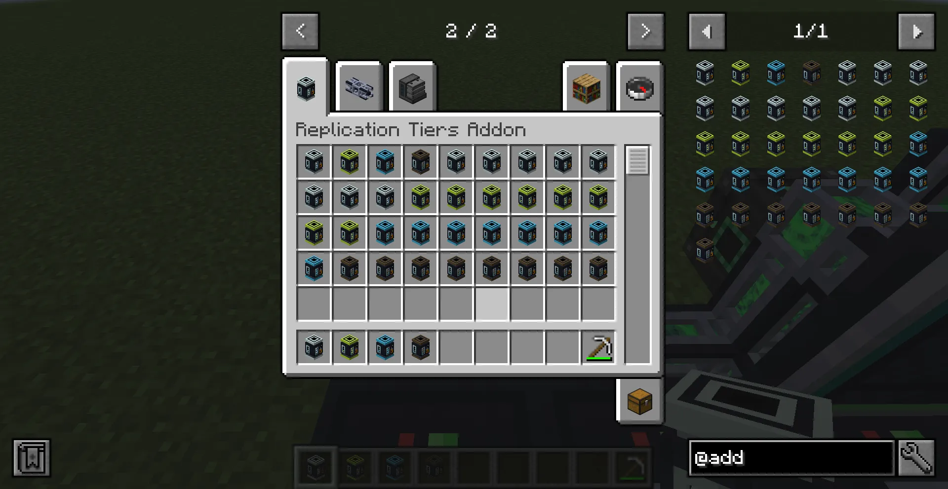 Replication Addon : Tiered — скриншот 1 (Моды, Minecraft)