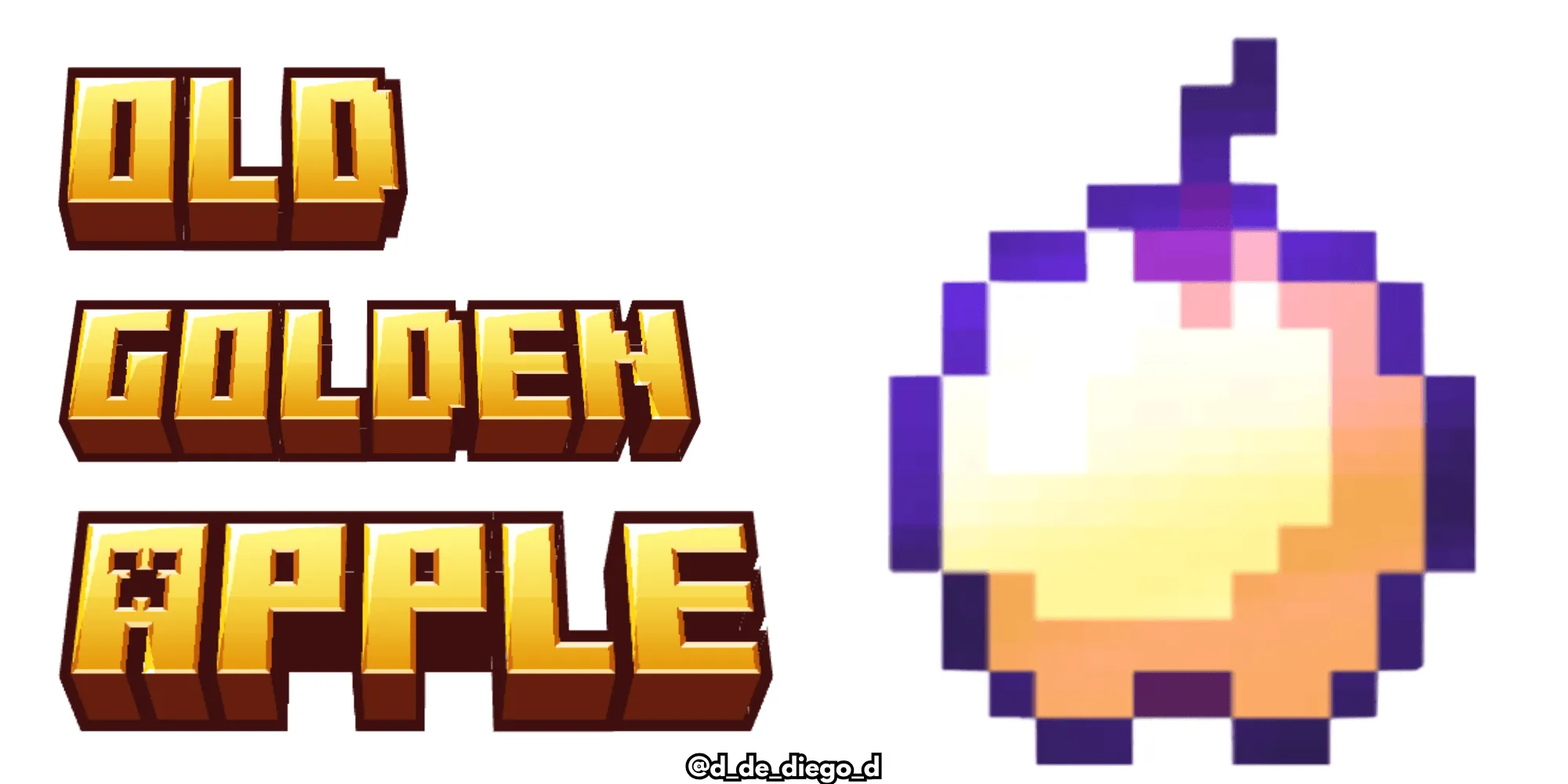 Old Gapple, Текстуры, Minecraft