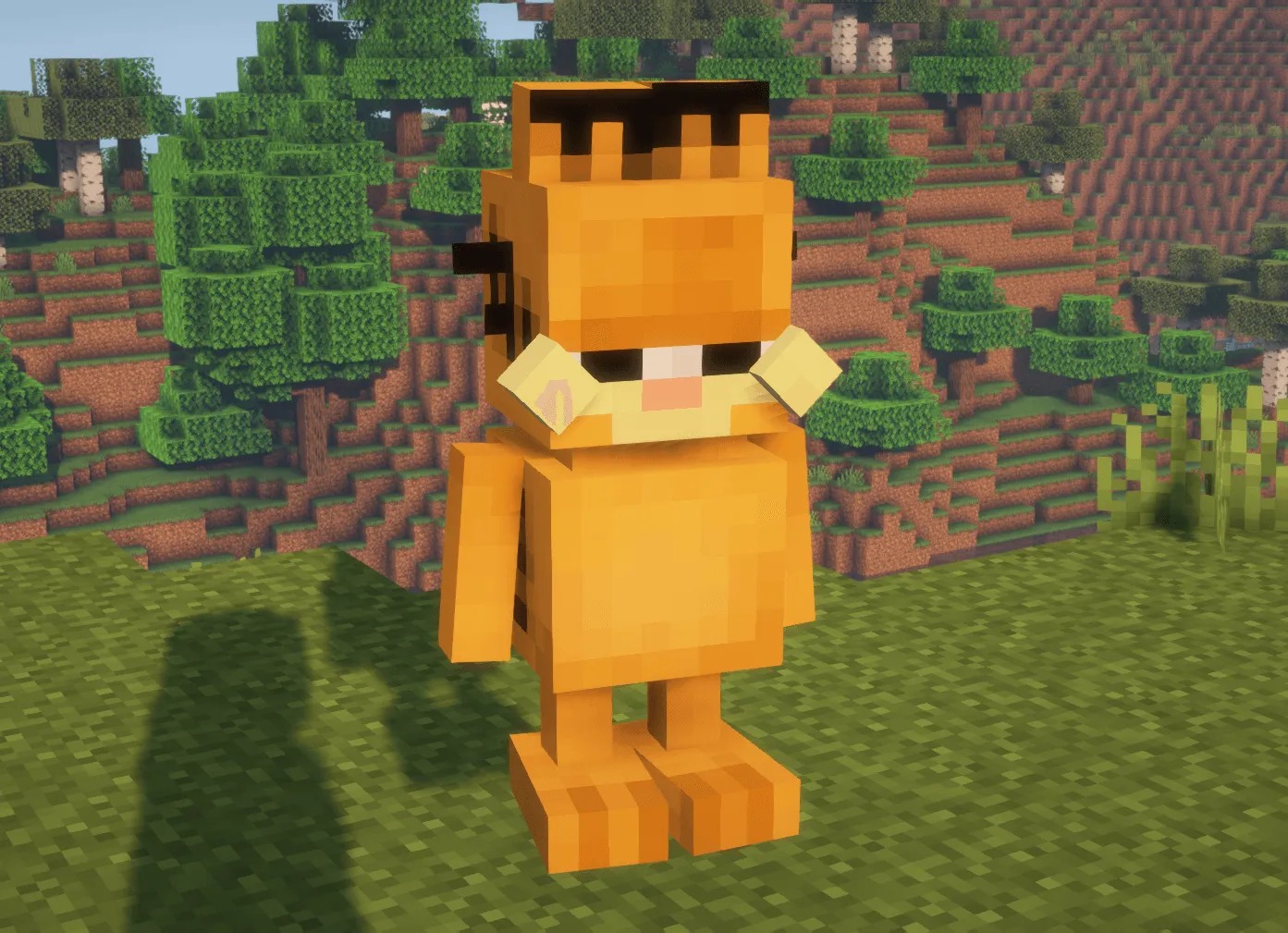 Garfield, Моды, Minecraft