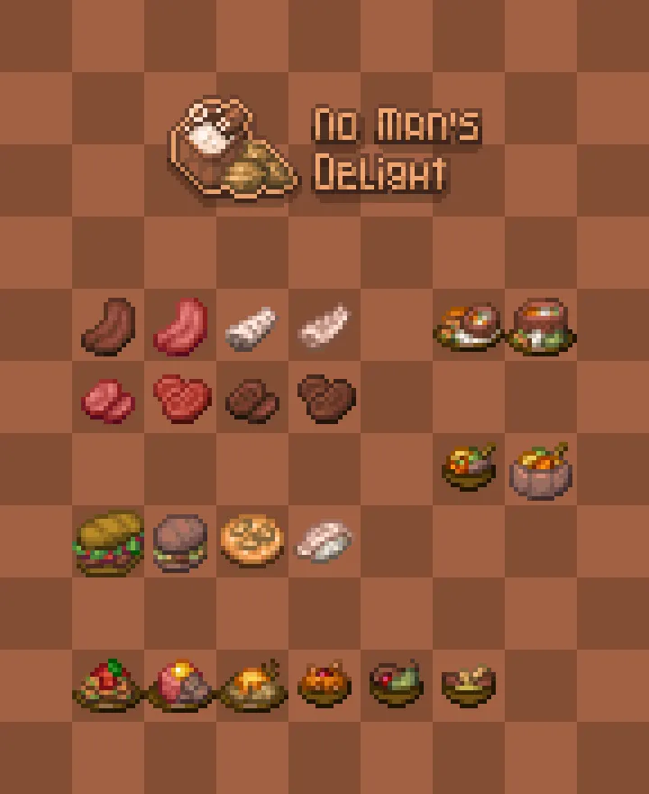 No Man's Delight, Моды, Minecraft