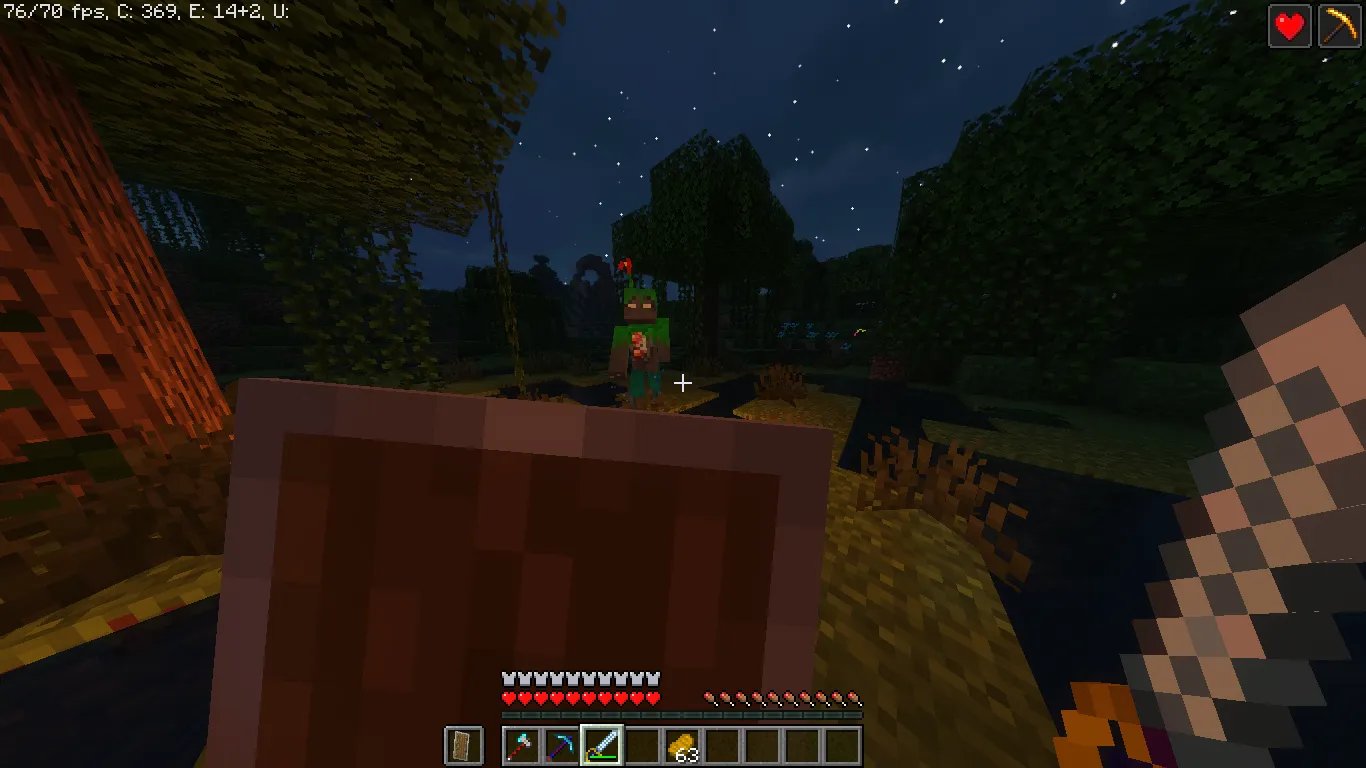 EvSucris, Моды, Minecraft