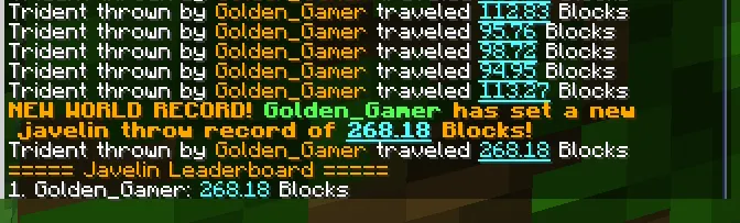Javelin, Моды, Minecraft