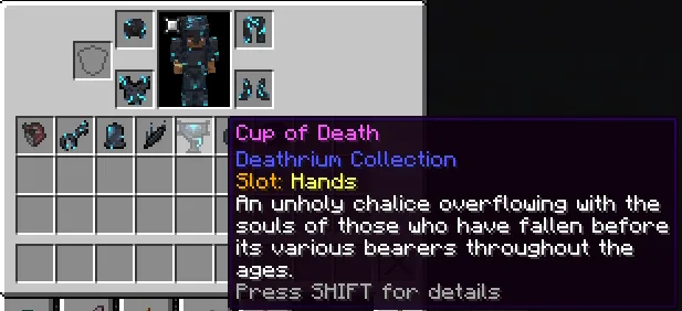 Deathrium Collection, Моды, Minecraft