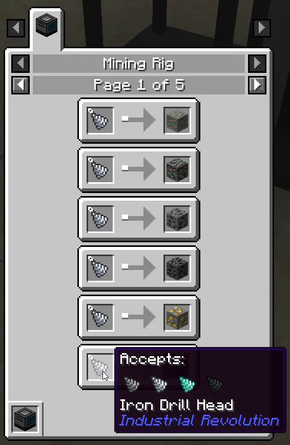 Industrial Revolution EMI Plugin — скриншот 2 (Моды, Minecraft)