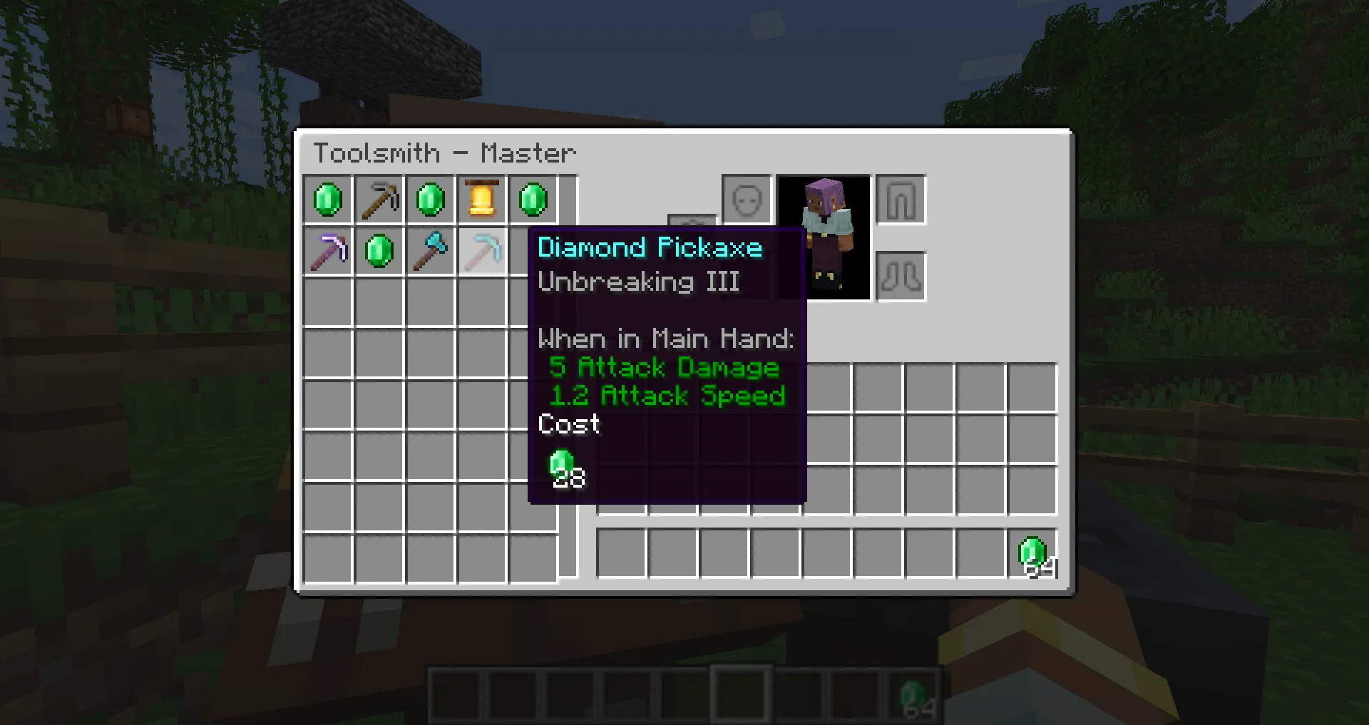 Villager Trading Grid, Моды, Minecraft