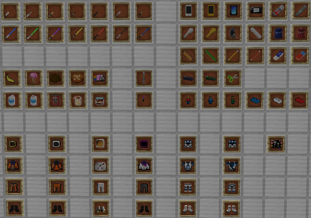 Garatim And Robainks' Unlimited Workshop (GARUW), Моды, Minecraft