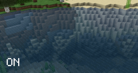 Cleared Water, Текстуры, Minecraft