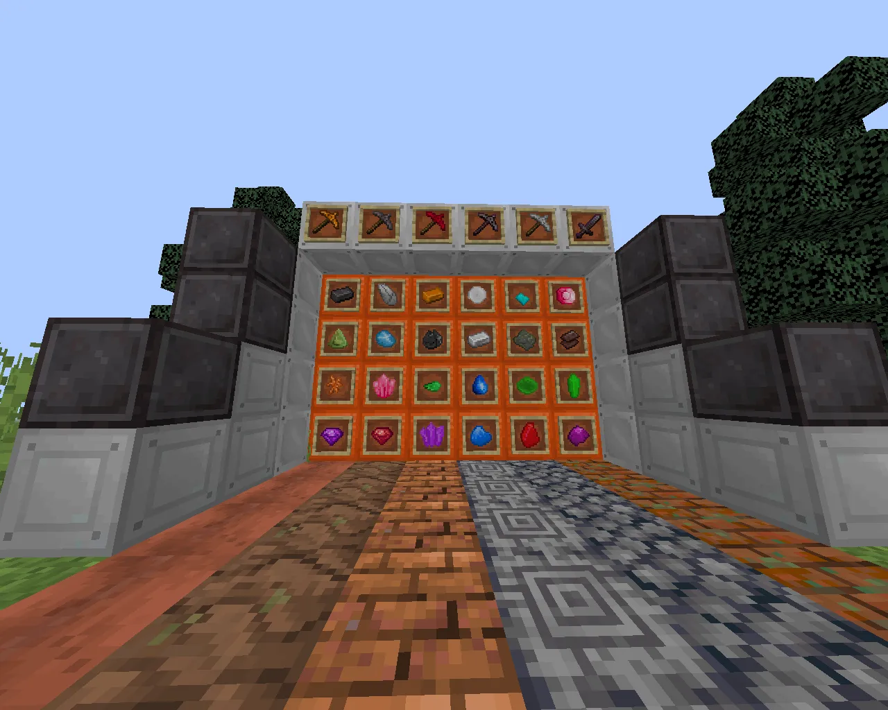 R-MINE, Моды, Minecraft