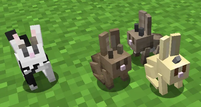 Mythical Rabbits — скриншот 5 (Текстуры, Minecraft)