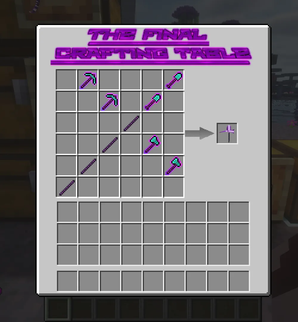 The Final Recipes — скриншот 3 (Моды, Minecraft)