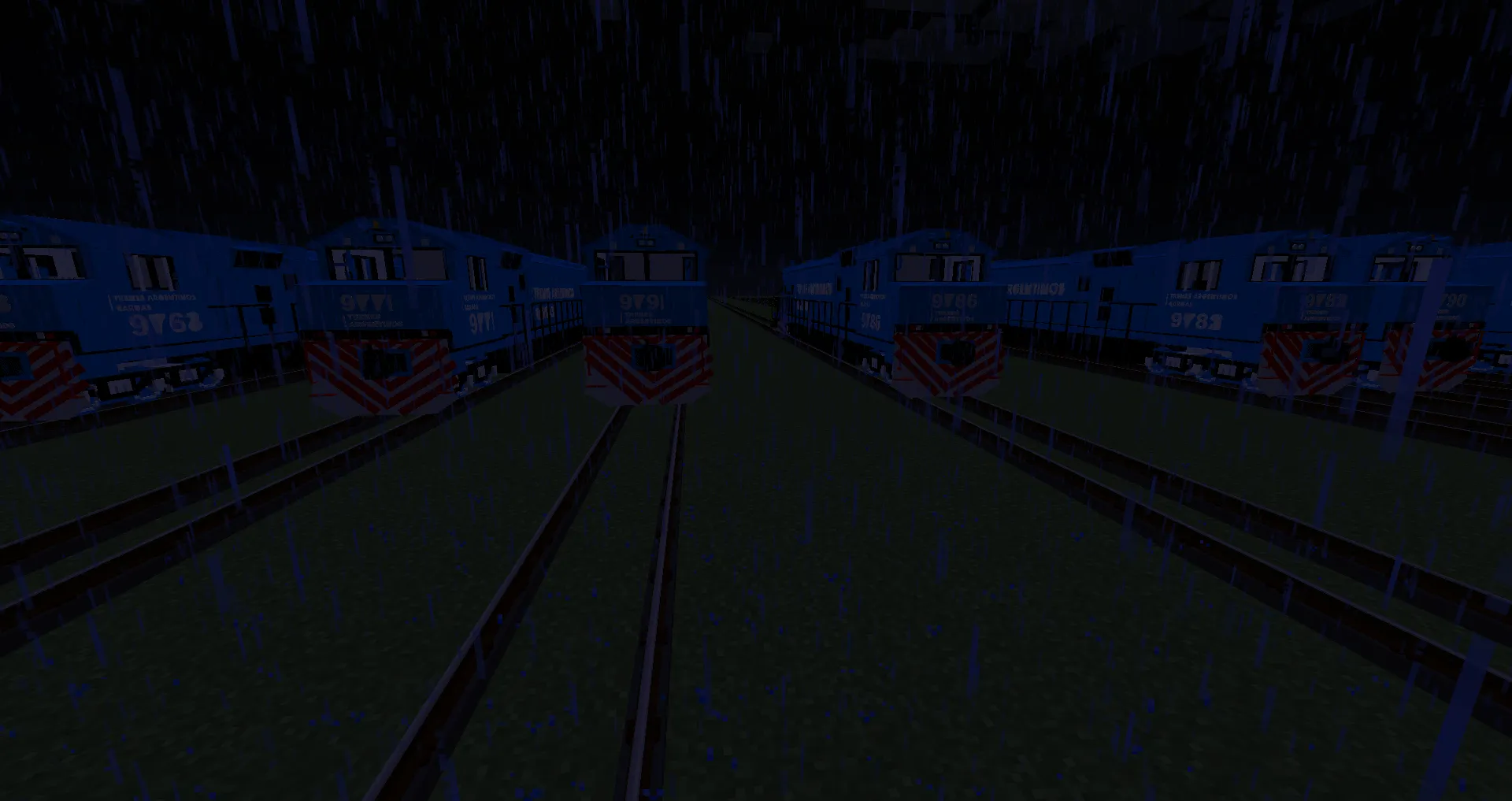 Unified  Railways - Immersive Railroading — скриншот 4 (Текстуры, Minecraft)