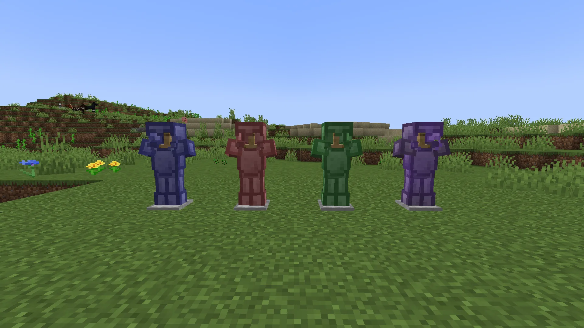 Nuage (Weapons, Armors and Ores), Моды, Minecraft