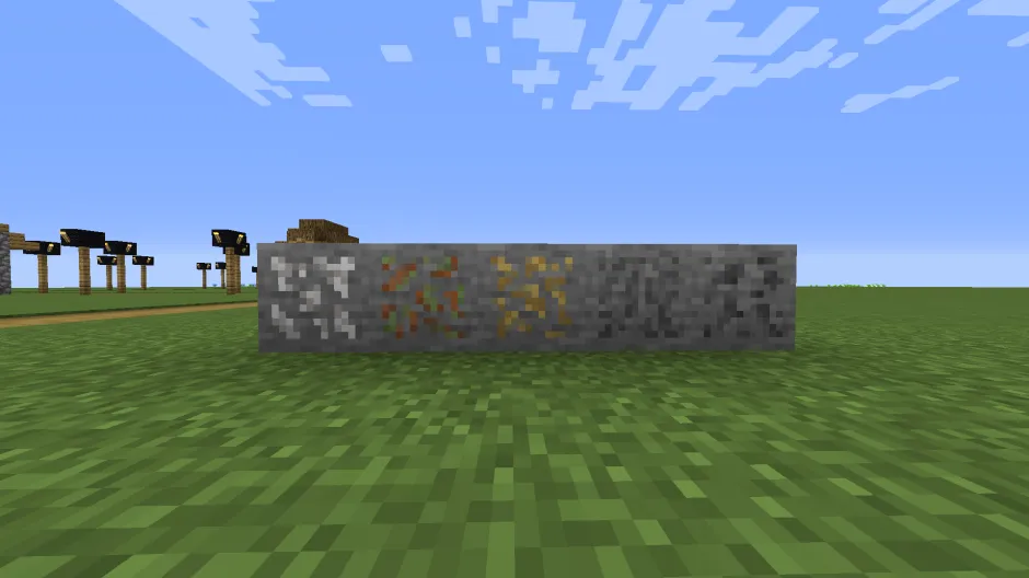 Modern Warfare Cubed Ore Retexture — скриншот 2 (Текстуры, Minecraft)