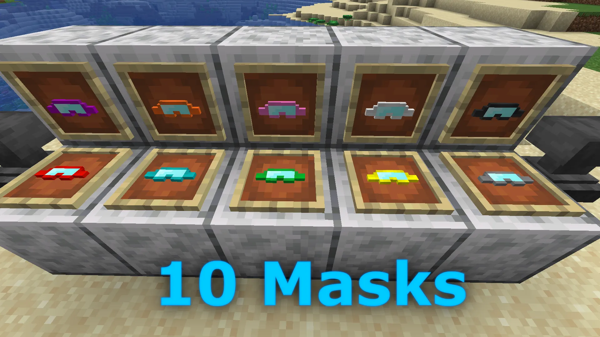 DSWG Swim Masks, Текстуры, Minecraft