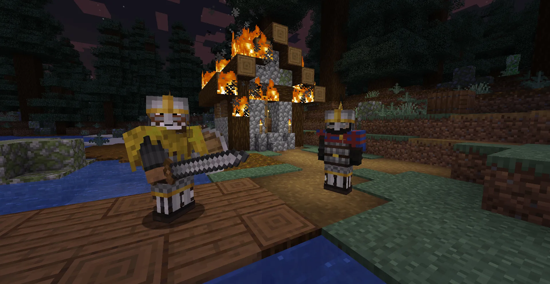 Epic Knights: Dark Ages addon, Моды, Minecraft