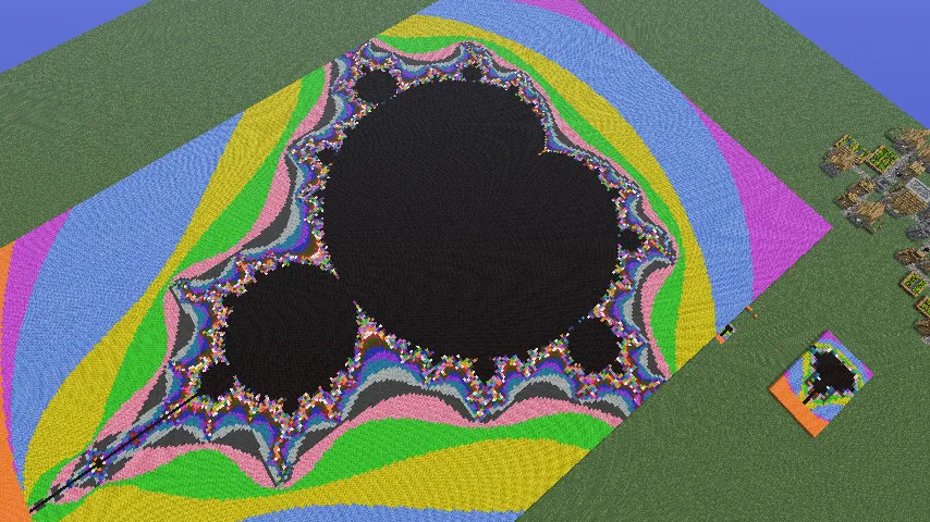 Mandelbrot — скриншот 1 (Плагины, Minecraft)