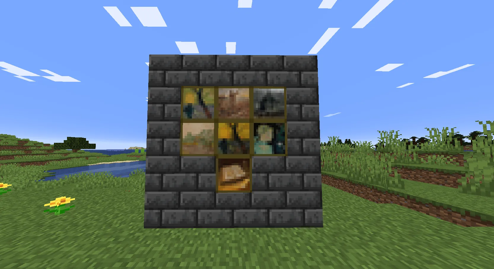 Better Paintings Van Gogh — скриншот 1 (Текстуры, Minecraft)