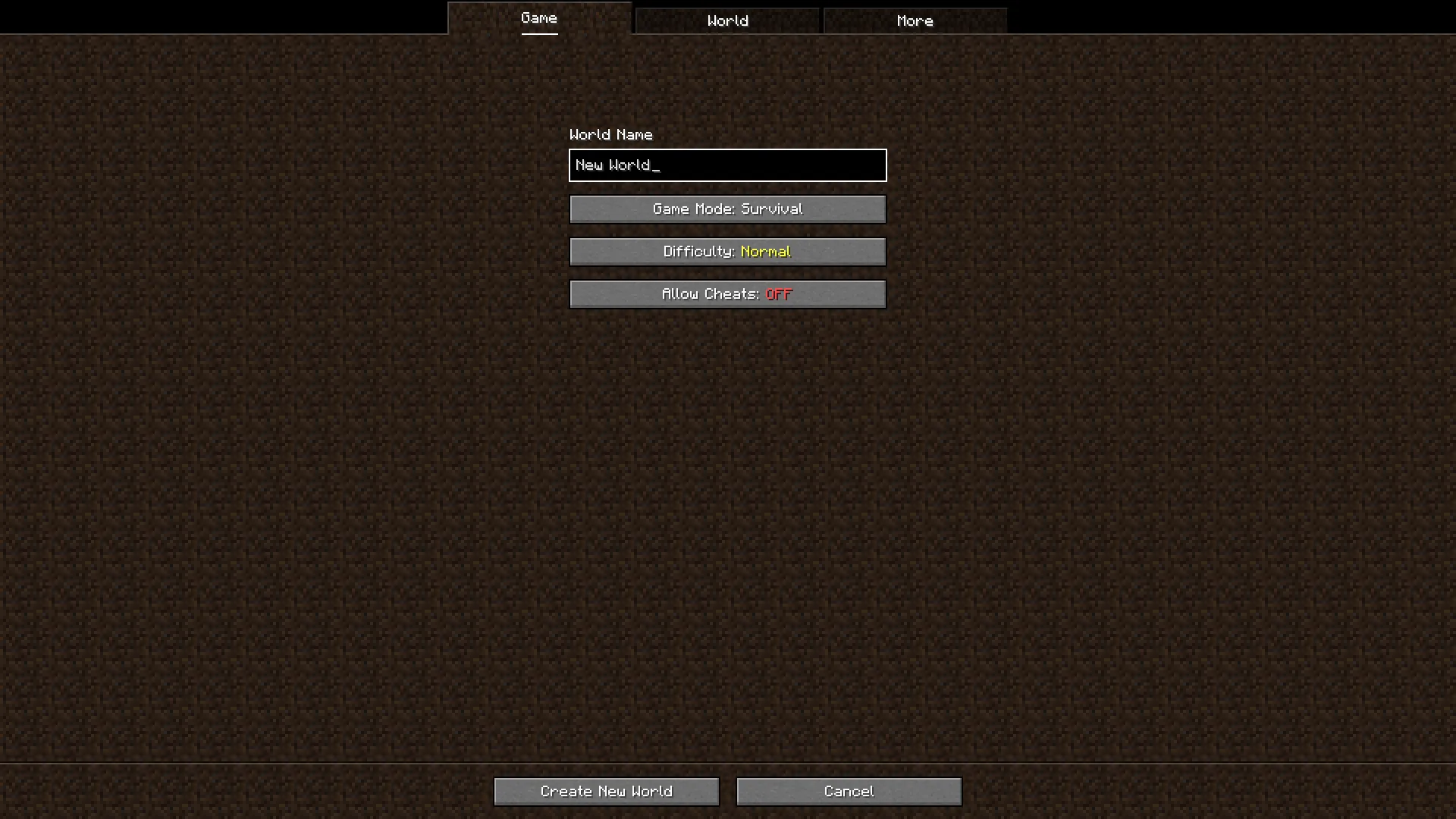 More Readable Settings — скриншот 1 (Текстуры, Minecraft)