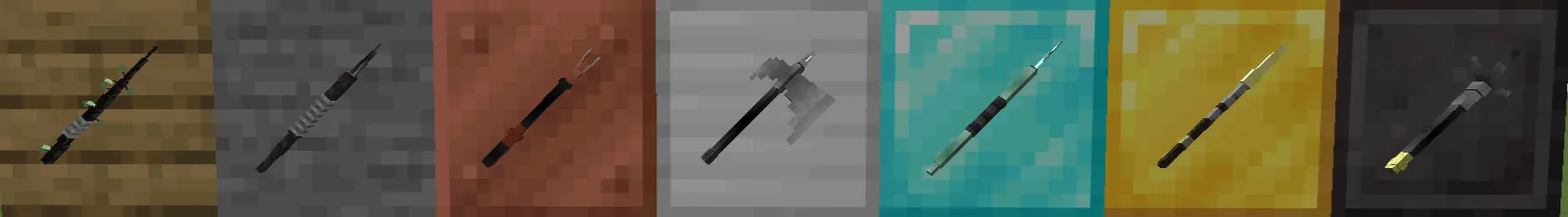 NZ's 3D Euquipment! — скриншот 3 (Текстуры, Minecraft)