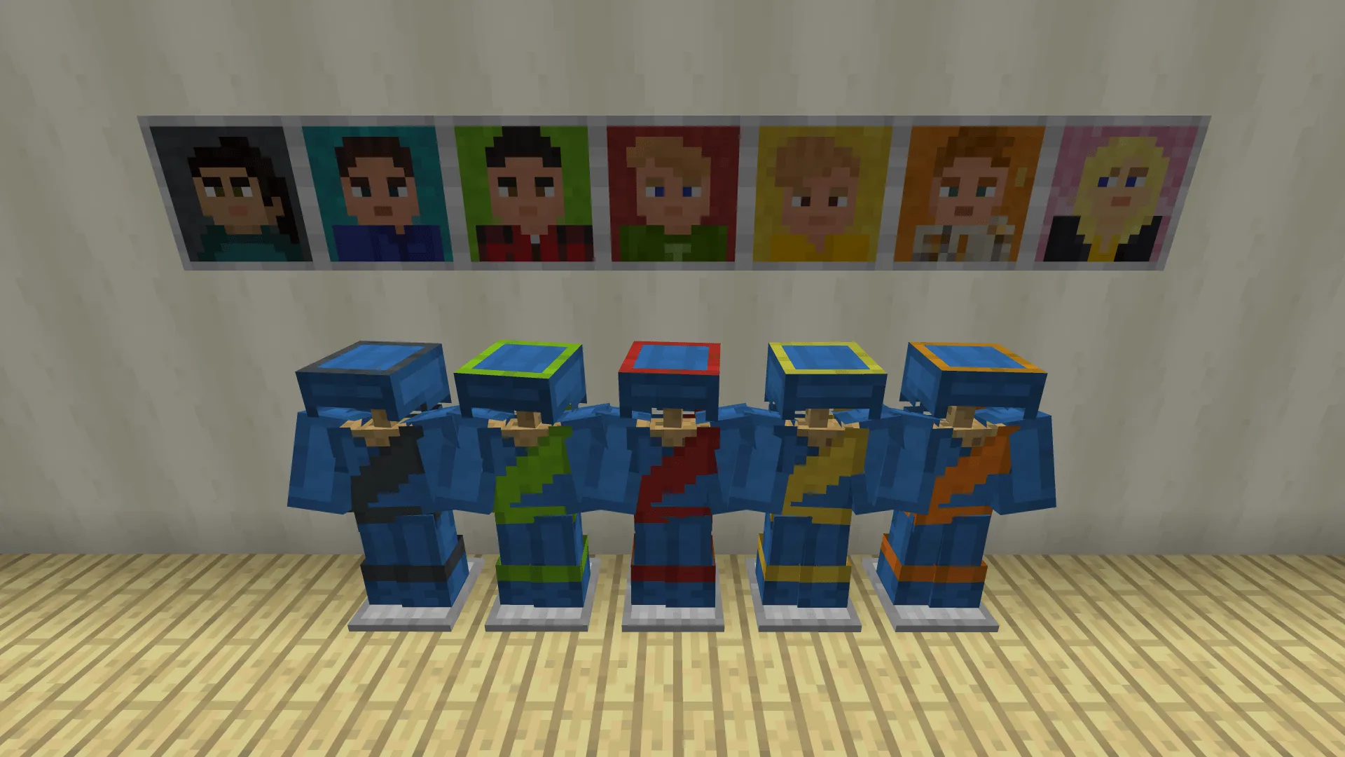 Thunderbirds — скриншот 1 (Текстуры, Minecraft)