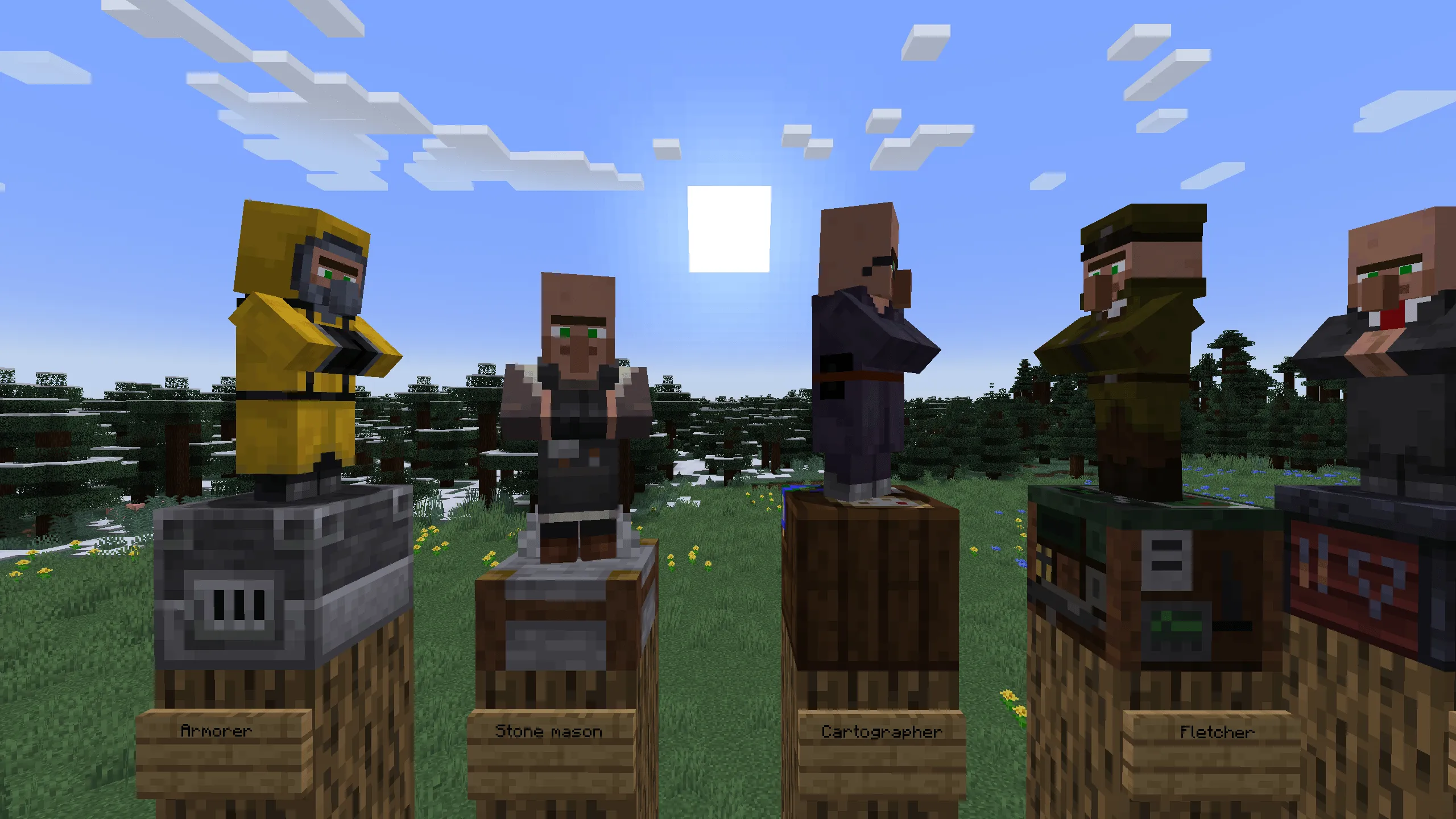Modern Villagers! (Fresh Animations), Текстуры, Minecraft