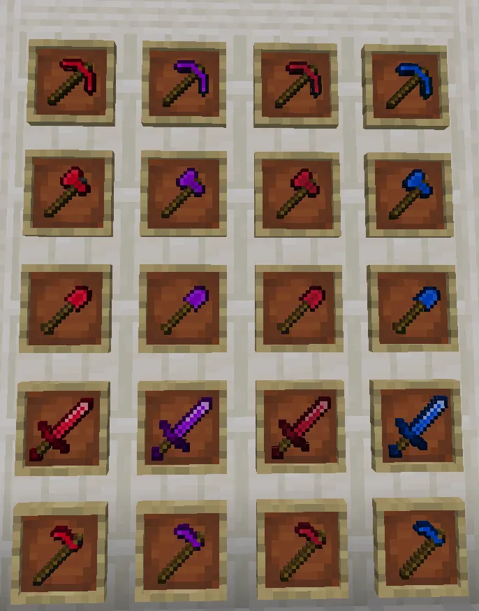 Ores & Tools Plus, Моды, Minecraft