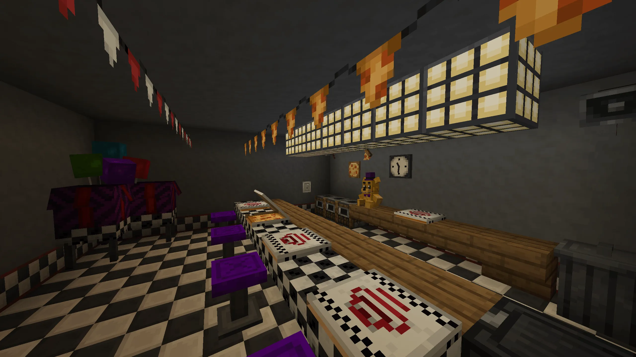 Five Night's At Freddy's 1 Customized MAP, Карты, Minecraft