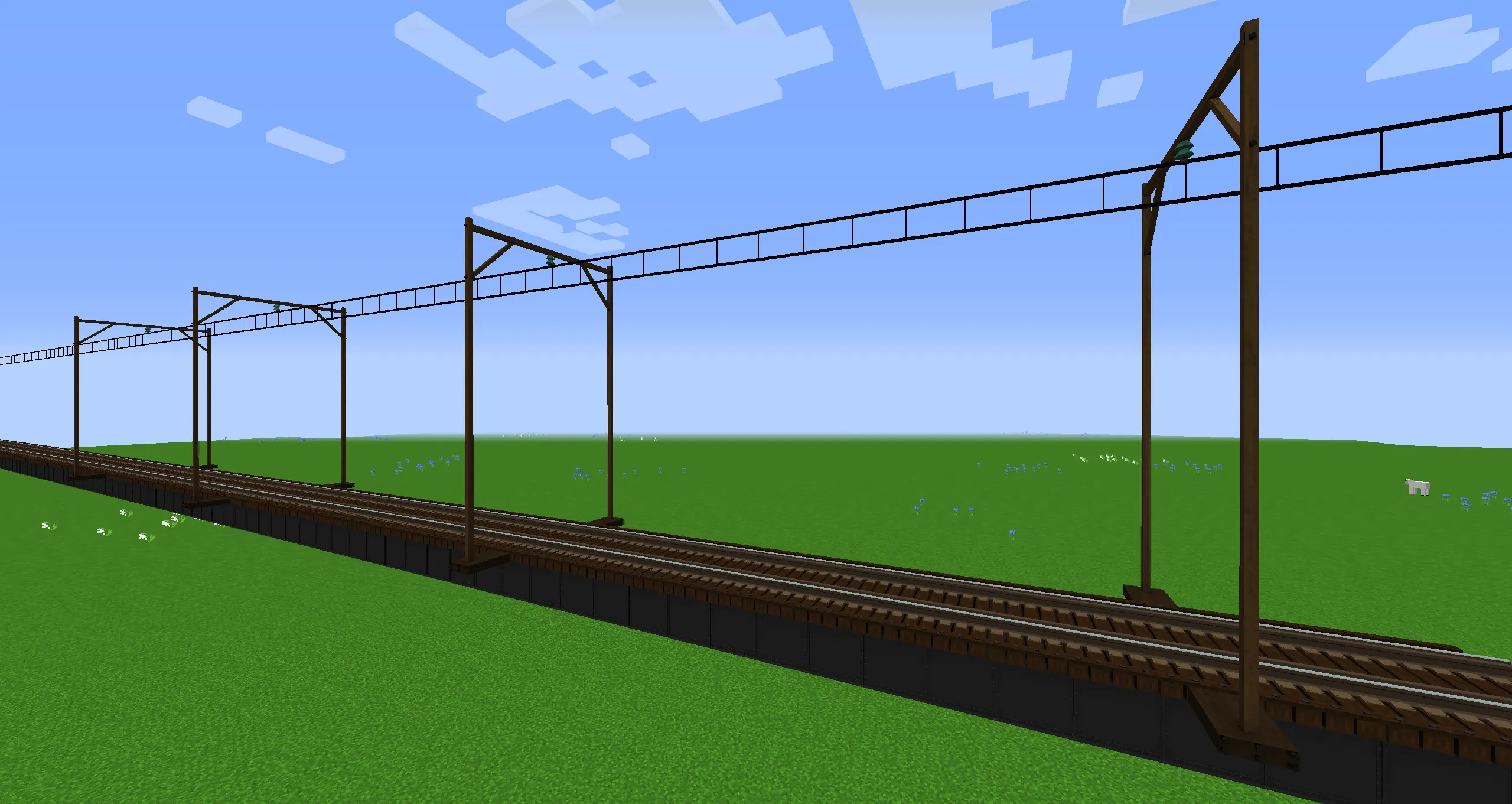 CWL/ATSF - Extra Track pack — скриншот 1 (Текстуры, Minecraft)